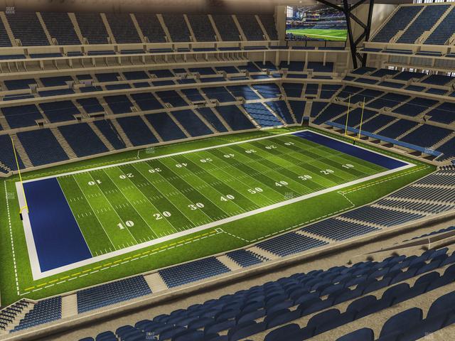 Lucas Oil Stadium - Section 644 Seat View