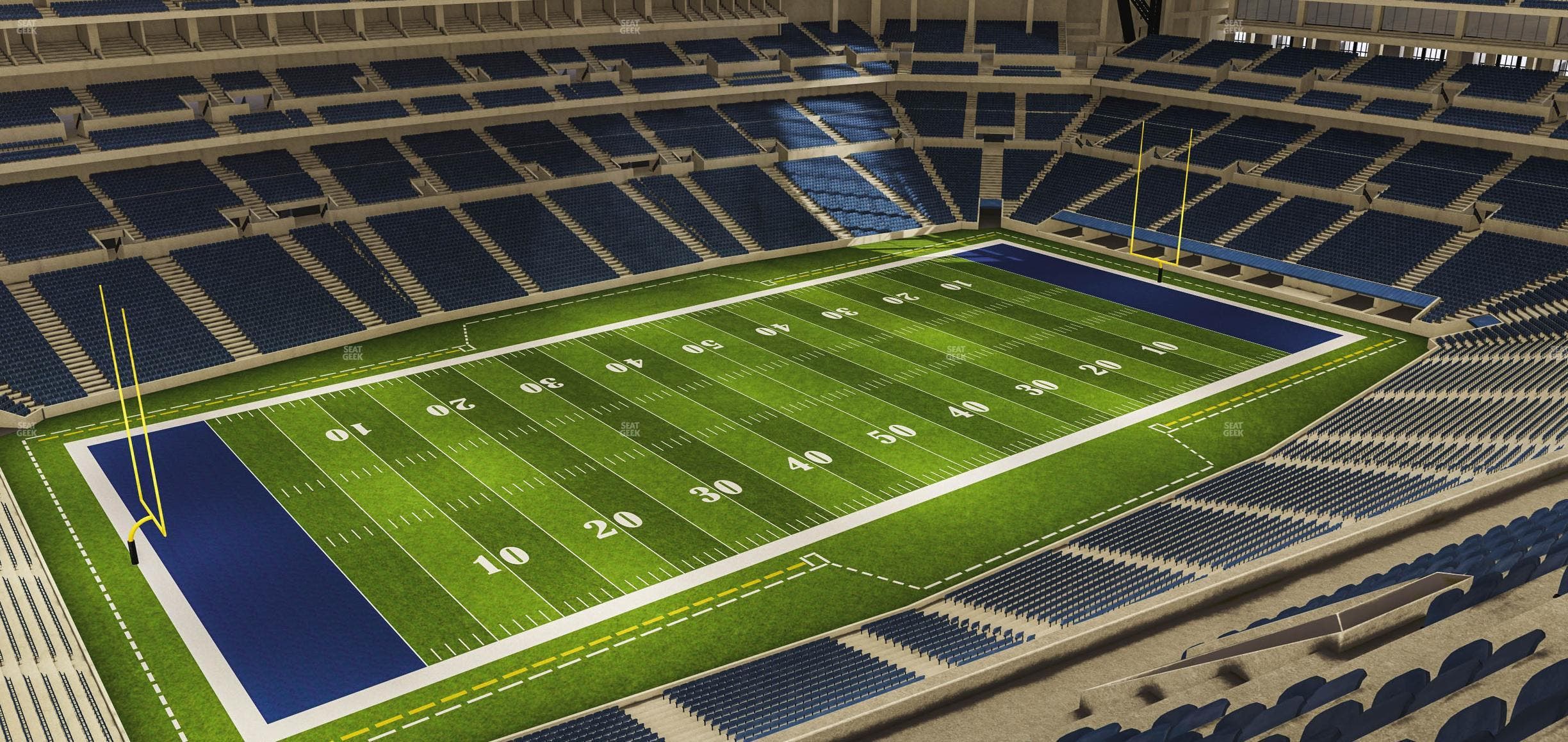 Lucas Oil Stadium - Section 645 Seat View
