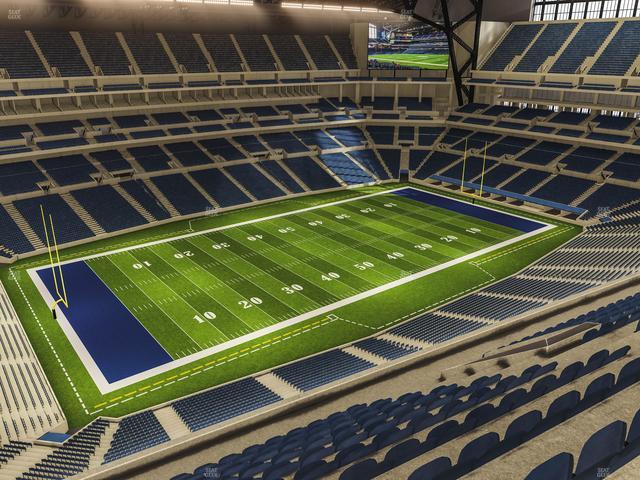 Lucas Oil Stadium - Section 645 Seat View