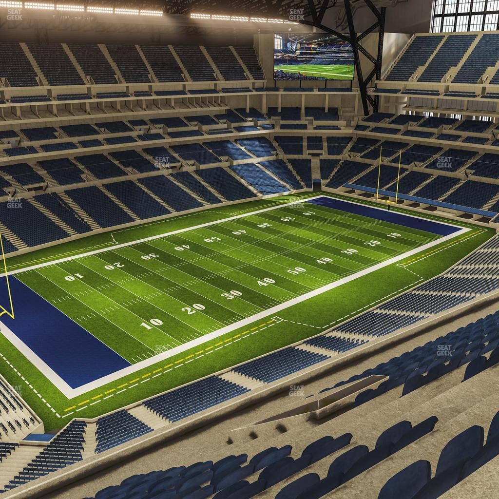 Lucas Oil Stadium - Section 646 Seat View