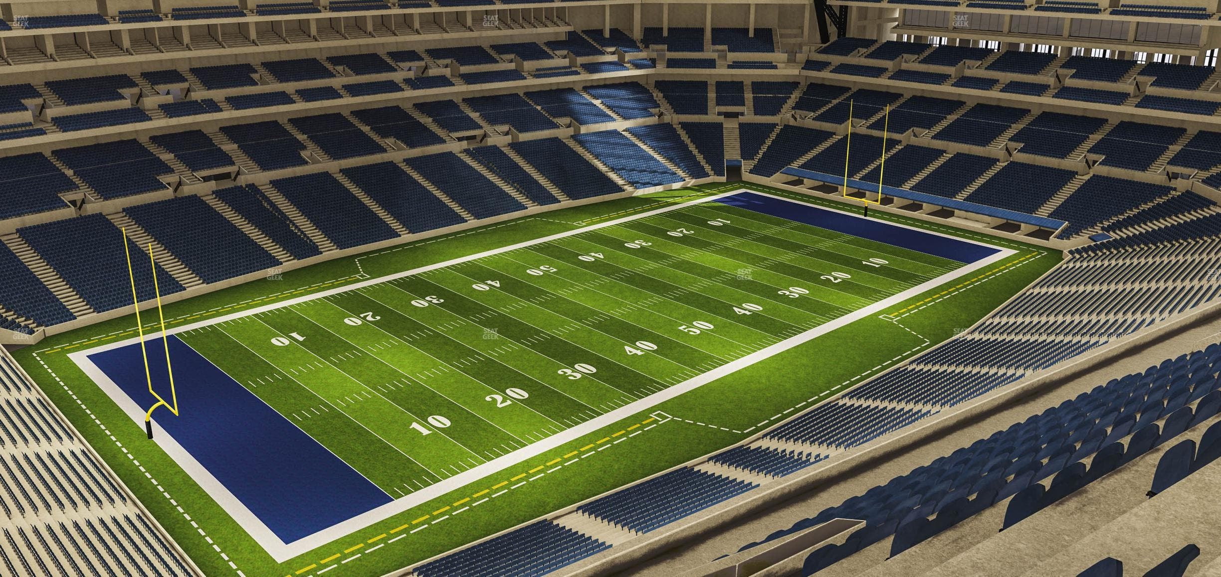 Lucas Oil Stadium - Section 646 Seat View