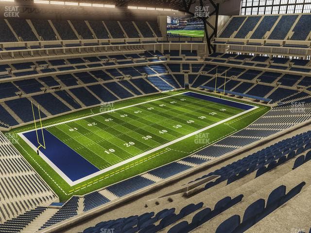 Lucas Oil Stadium - Section 646 Seat View