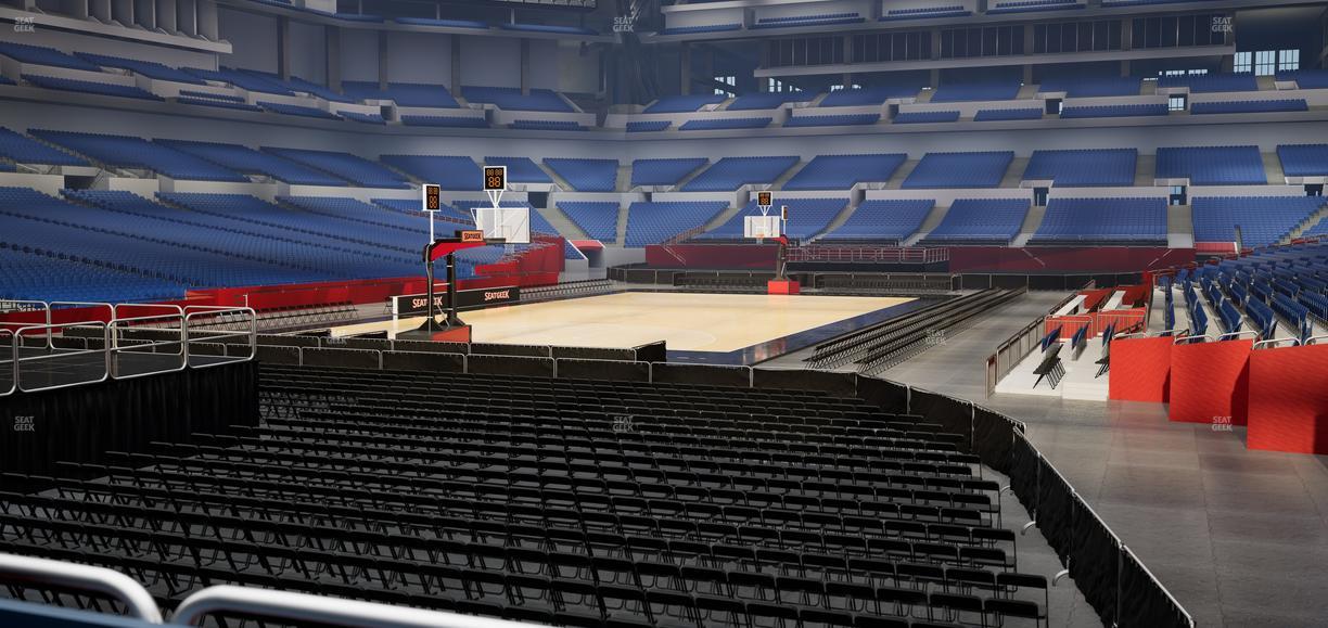 Lucas Oil Stadium - Section Box 1 Seat View