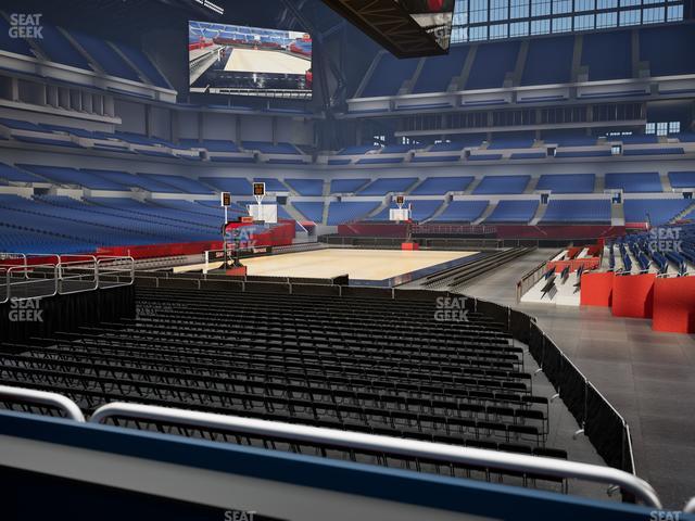 Lucas Oil Stadium - Section Box 1 Seat View