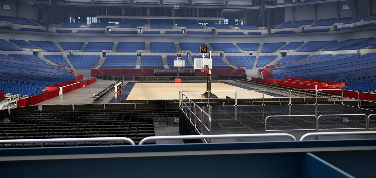 Lucas Oil Stadium - Section Box 17 Seat View