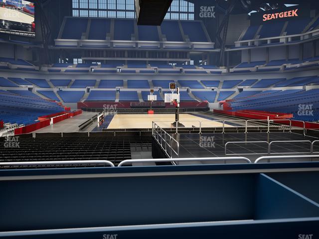 Lucas Oil Stadium - Section Box 17 Seat View