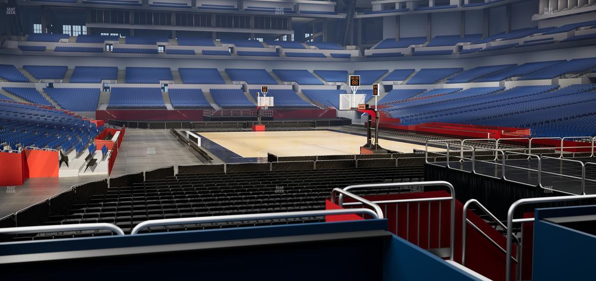 Lucas Oil Stadium - Section Box 19 Seat View