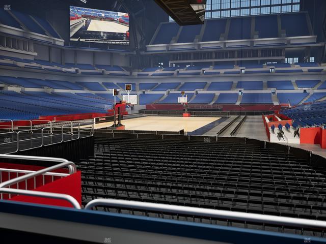 Lucas Oil Stadium - Section Box 2 Seat View
