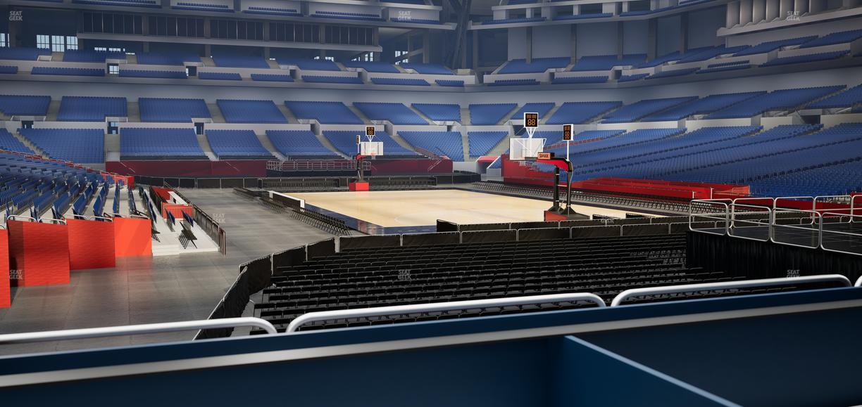 Lucas Oil Stadium - Section Box 20 Seat View