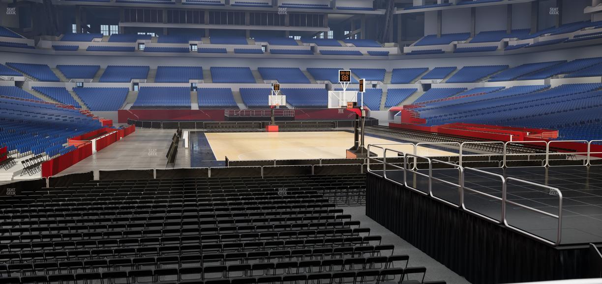 Lucas Oil Stadium - Section Box 8 Seat View