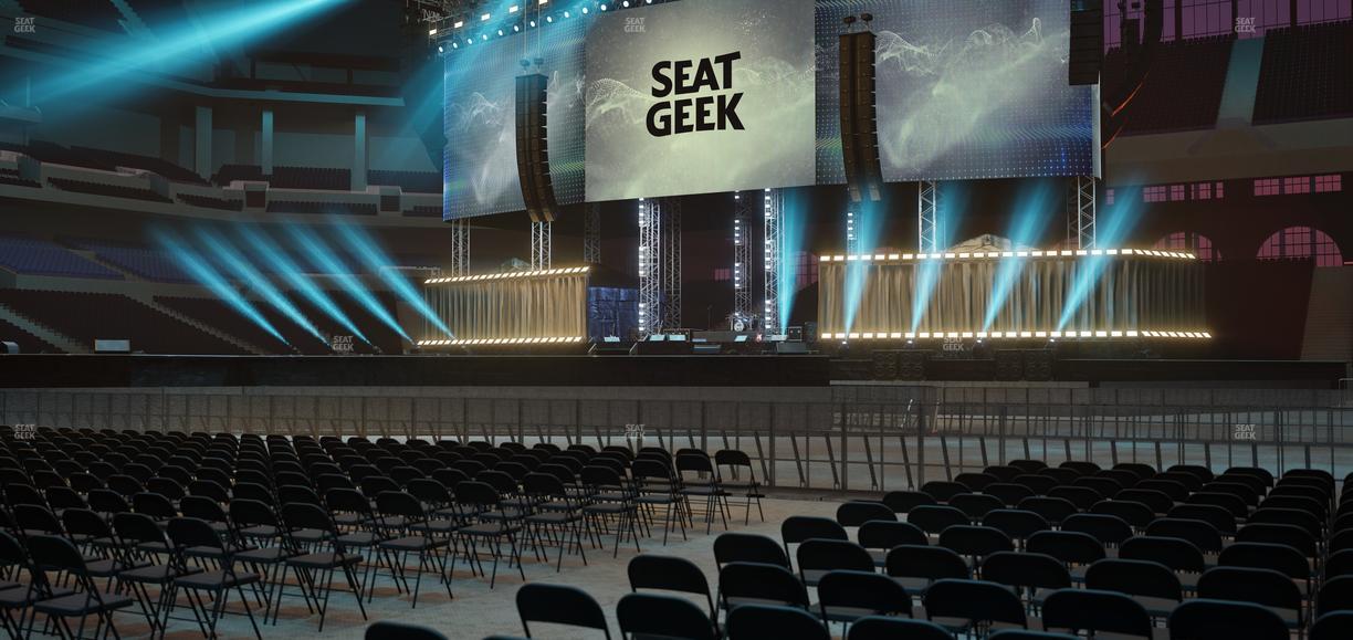 Lucas Oil Stadium - Section Floor A 1 Seat View