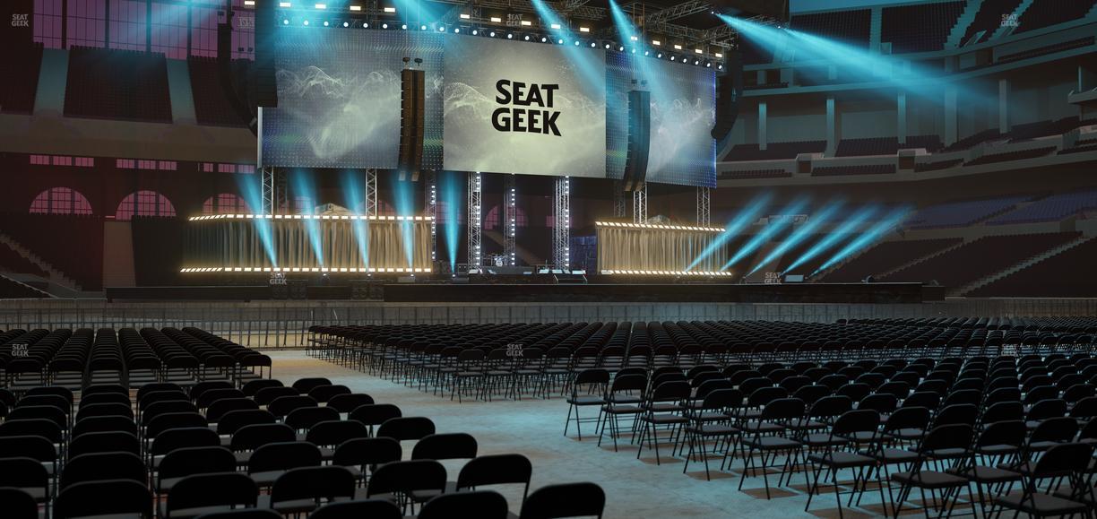 Lucas Oil Stadium - Section Floor A 10 Seat View