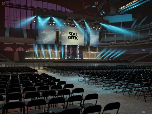 Lucas Oil Stadium - Section Floor A 10 Seat View Lucas Oil Stadium - Section Floor A 10 Seat View