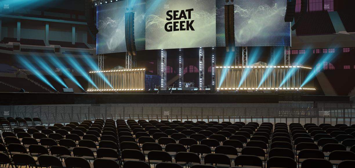 Lucas Oil Stadium - Section Floor A 2 Seat View