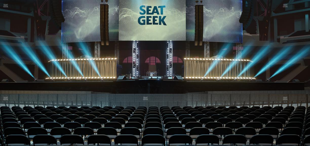 Lucas Oil Stadium - Section Floor A 3 Seat View