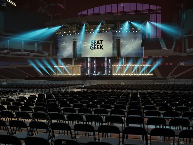 Lucas Oil Stadium - Section Floor A 7 Seat View Lucas Oil Stadium - Section Floor A 7 Seat View