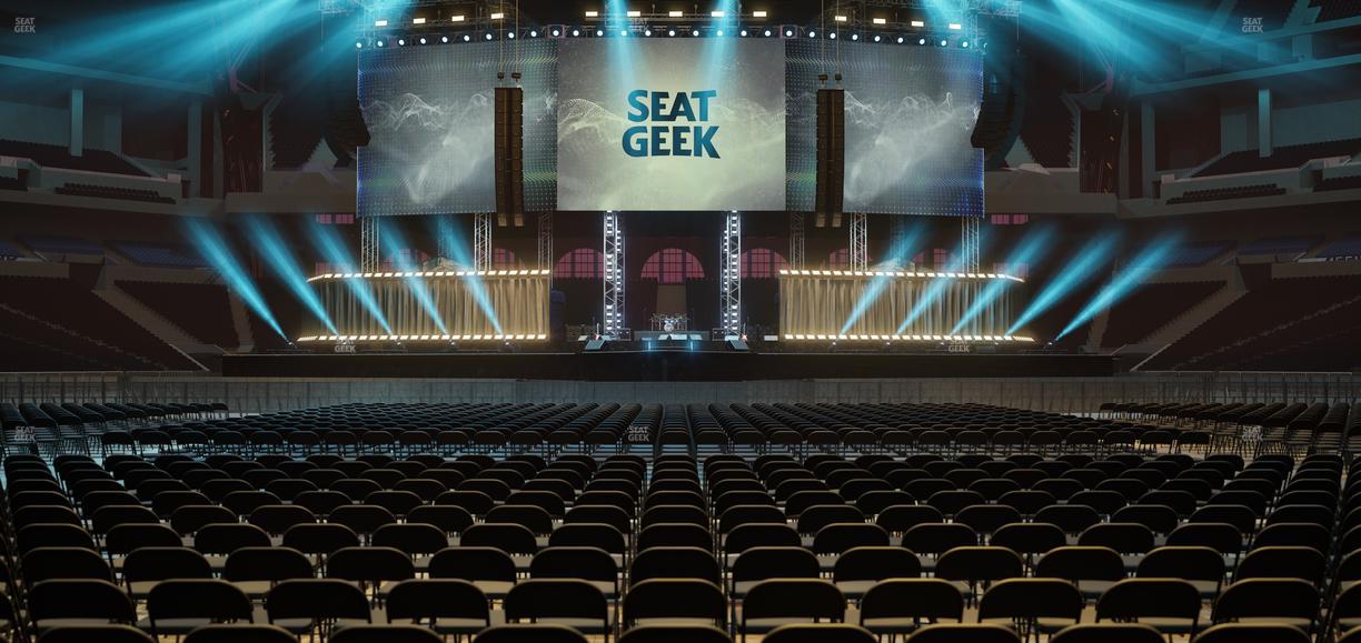 Lucas Oil Stadium - Section Floor A 8 Seat View