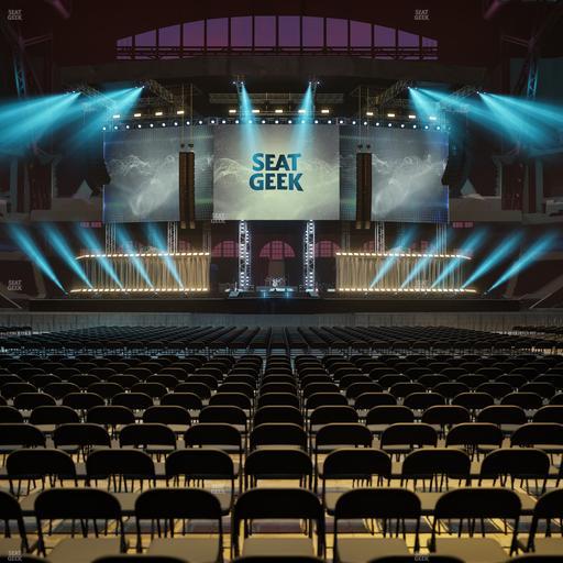 Lucas Oil Stadium - Section Floor A 8 Seat View