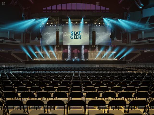 Lucas Oil Stadium - Section Floor A 8 Seat View Lucas Oil Stadium - Section Floor A 8 Seat View