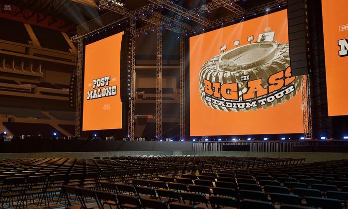 Lucas Oil Stadium - Section Floor G Seat View