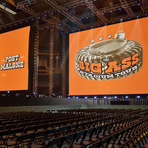 Lucas Oil Stadium - Section Floor H Seat View