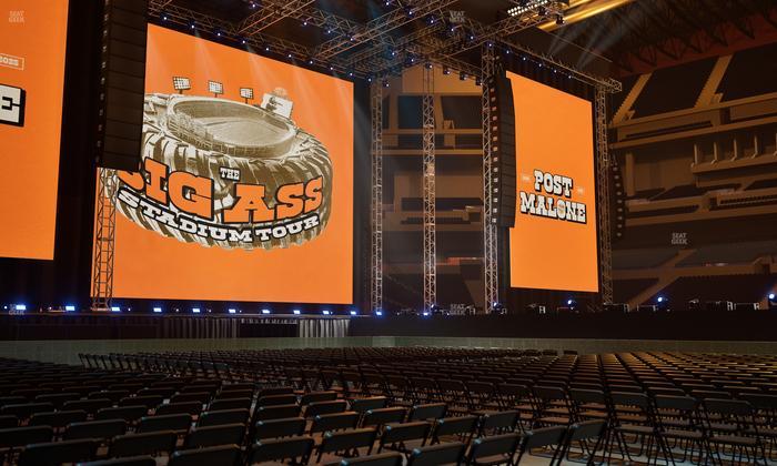 Lucas Oil Stadium - Section Floor L Seat View