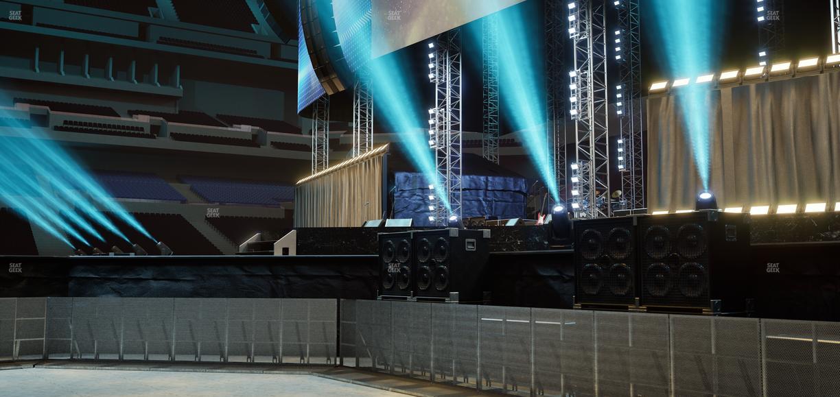 Lucas Oil Stadium - Section Ga Pit 1 Seat View