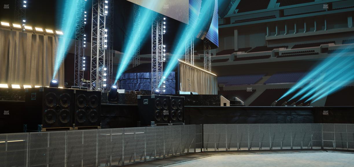 Lucas Oil Stadium - Section Ga Pit 2 Seat View