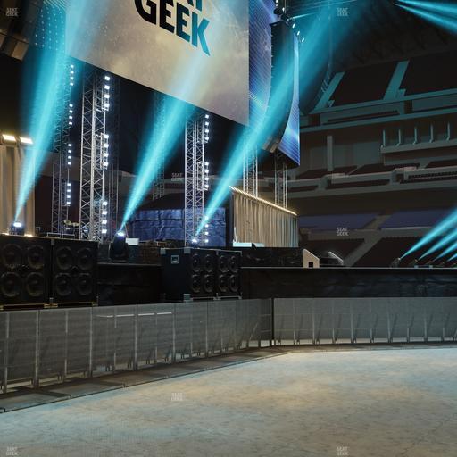 Lucas Oil Stadium - Section Ga Pit 2 Seat View