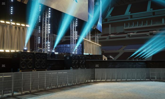 Lucas Oil Stadium - Section Ga Pit 2 Seat View