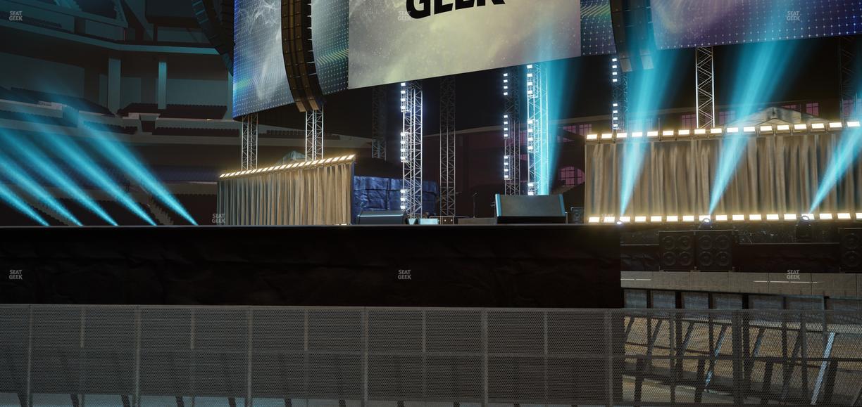 Lucas Oil Stadium - Section Ga Pit 3 Seat View