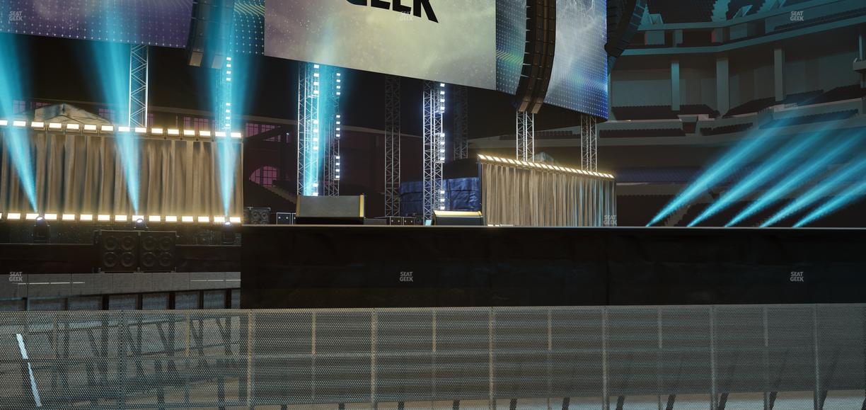 Lucas Oil Stadium - Section Ga Pit 4 Seat View