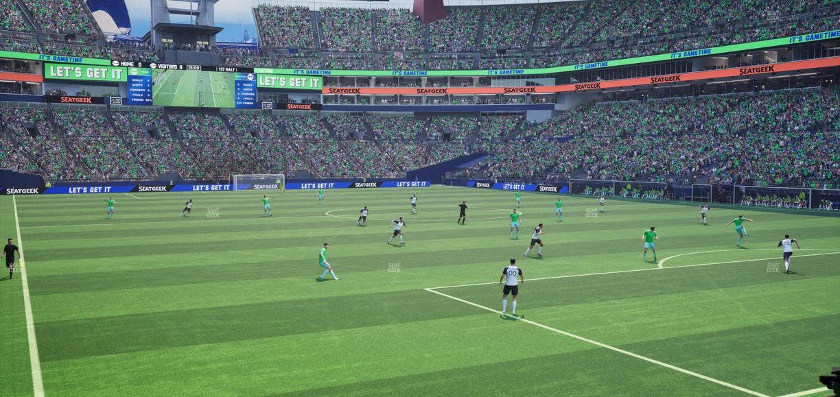 Lumen Field - Section 100 Seat View