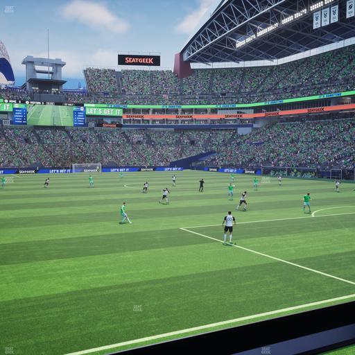 Lumen Field - Section 100 Seat View