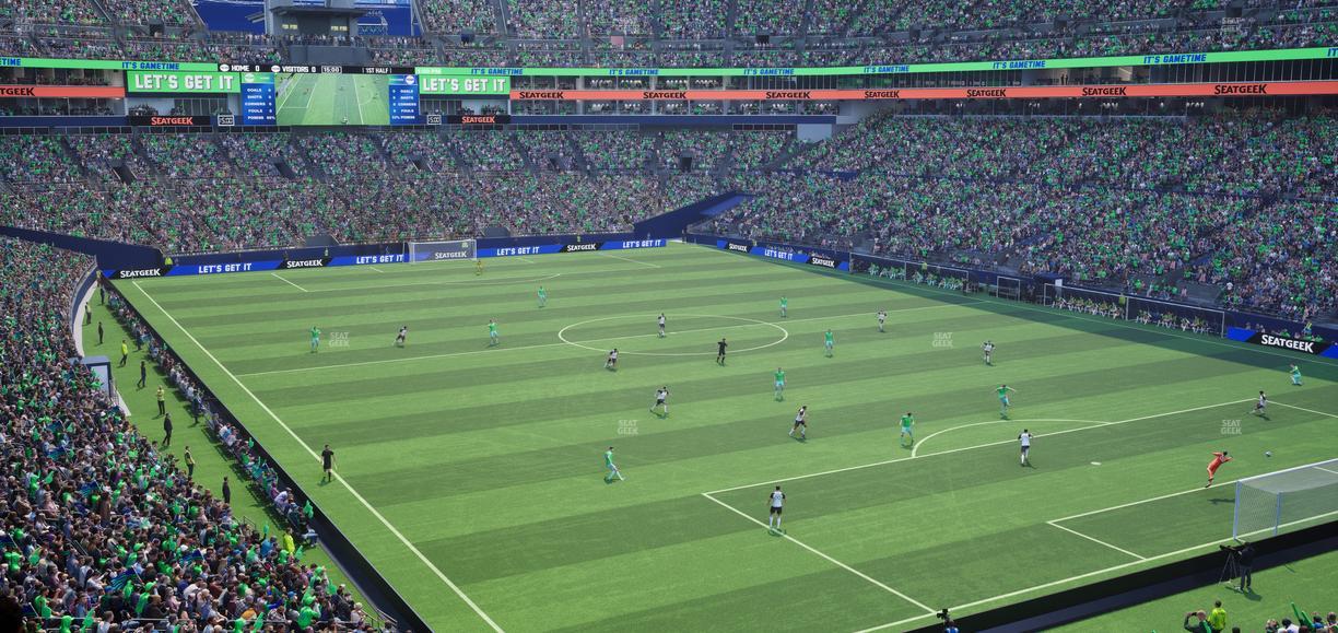 Lumen Field - Section 100 Seat View