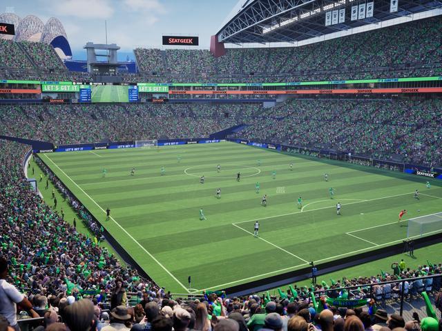 Lumen Field - Section 100 Seat View Lumen Field - Section 100 Seat View