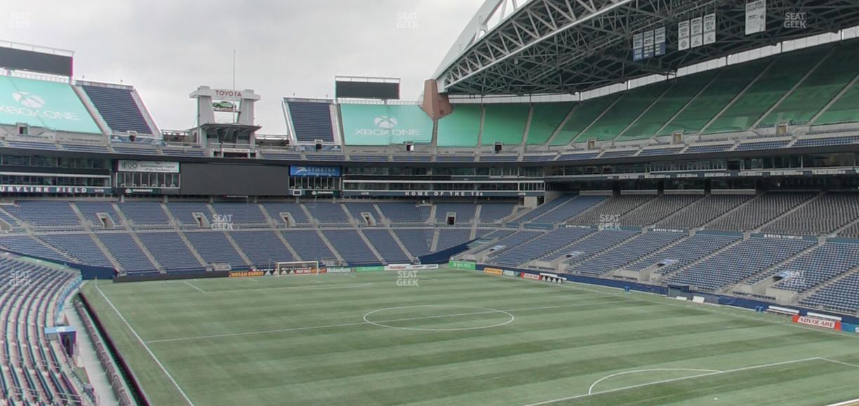 Lumen Field - Section 100 Seat View