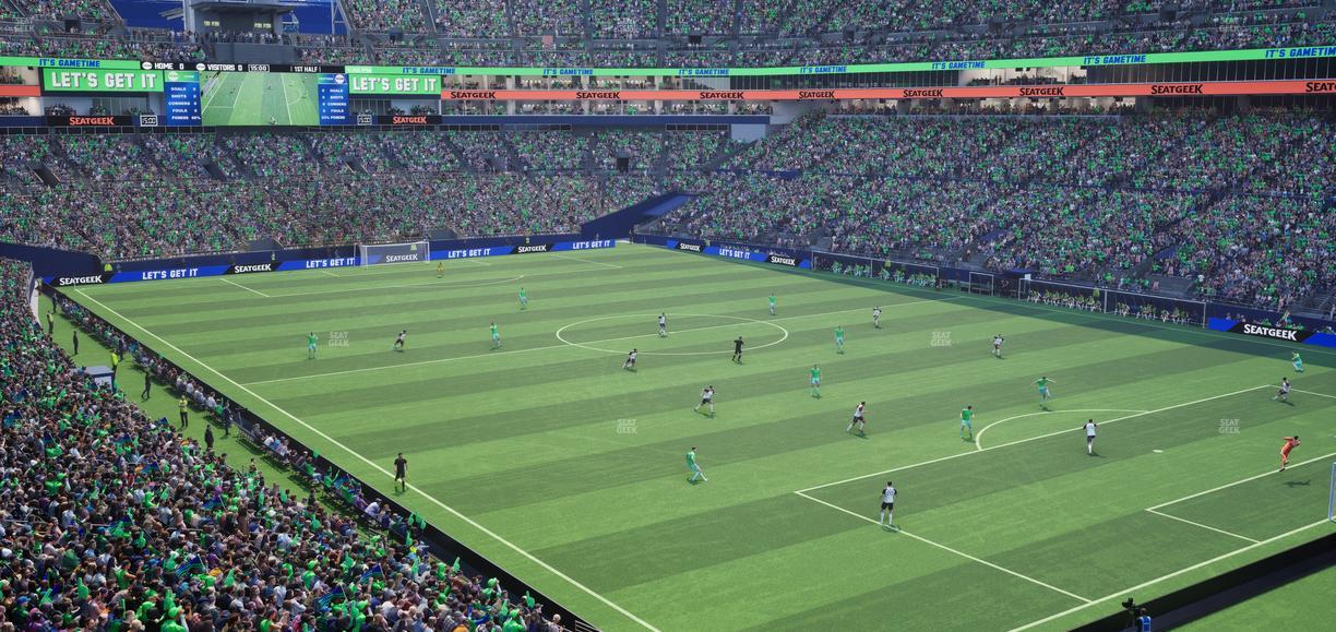 Lumen Field - Section 101 Seat View