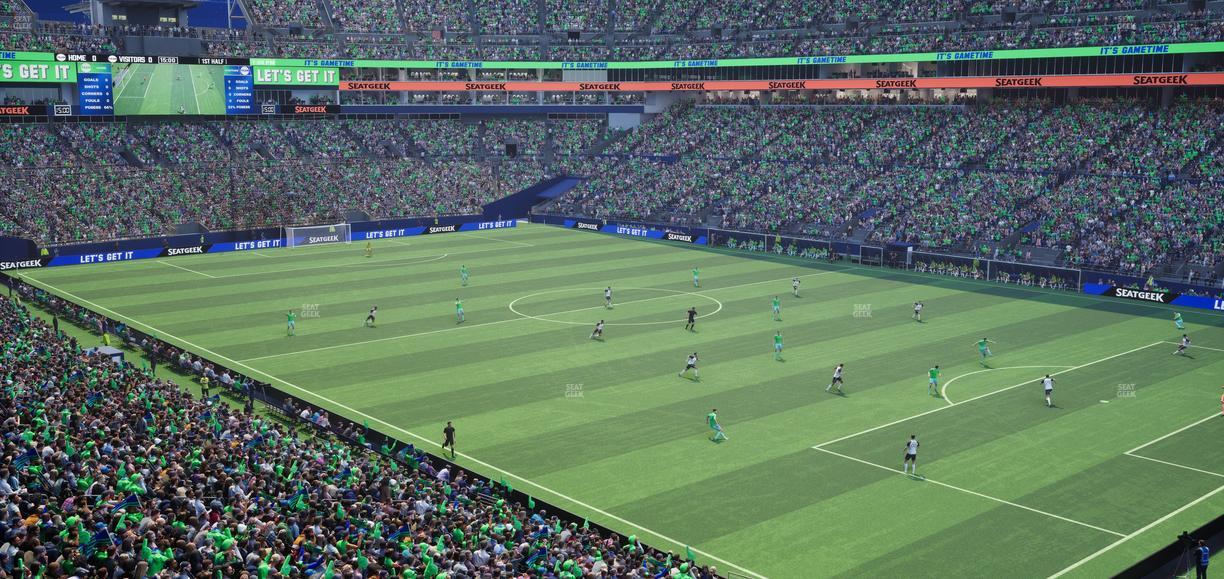 Lumen Field - Section 102 Seat View