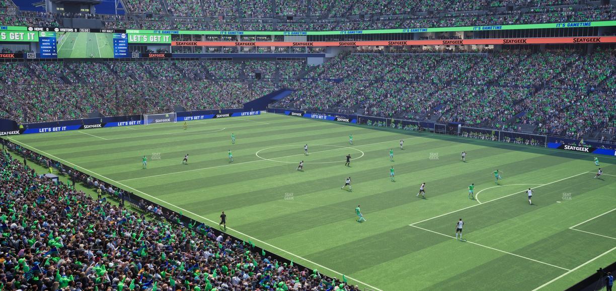 Lumen Field - Section 102 Seat View