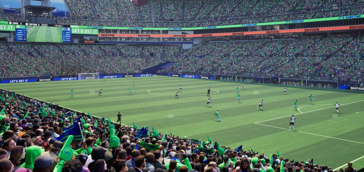 Lumen Field - Section 103 Seat View