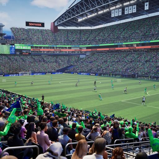 Lumen Field - Section 103 Seat View