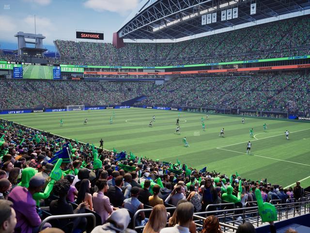 Lumen Field - Section 103 Seat View Lumen Field - Section 103 Seat View