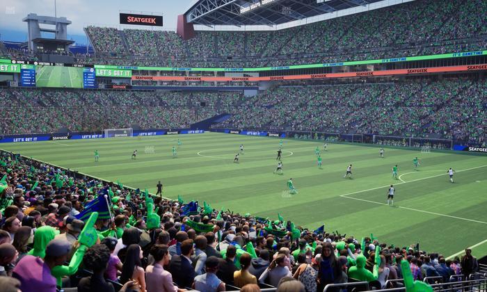 Lumen Field - Section 103 Seat View