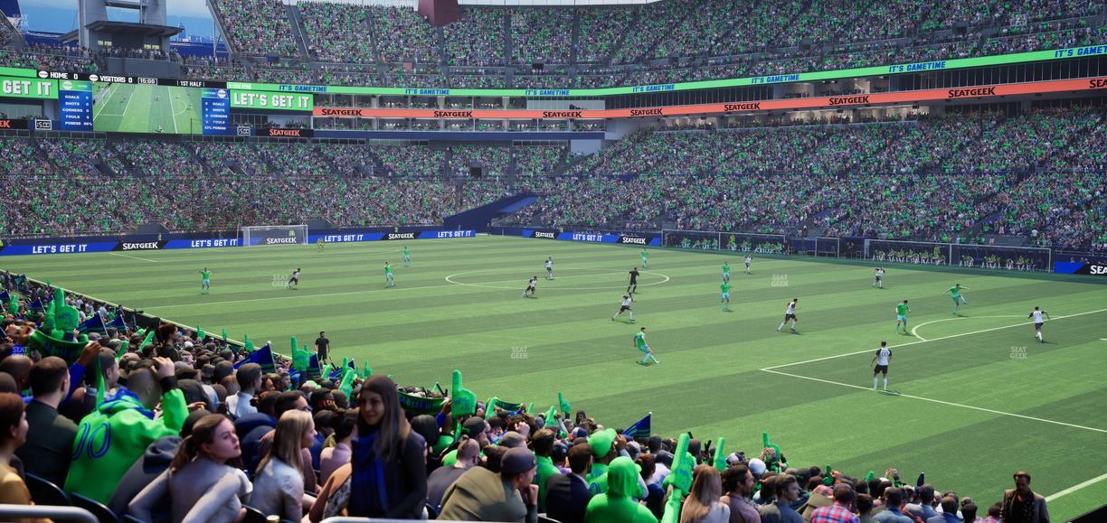 Lumen Field - Section 103 Seat View