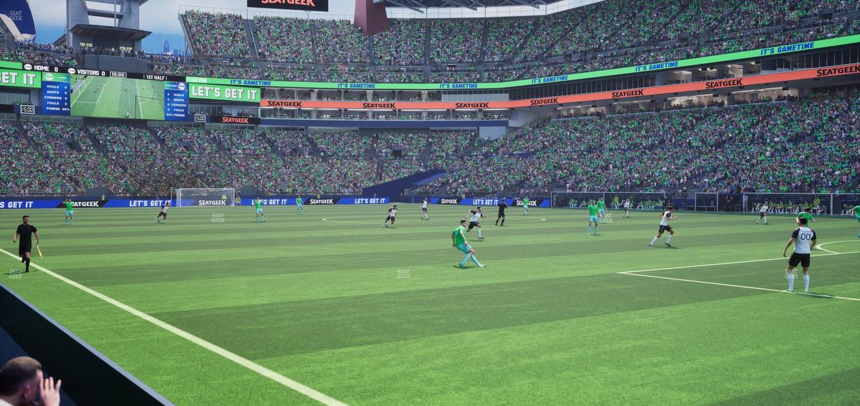 Lumen Field - Section 104 Seat View