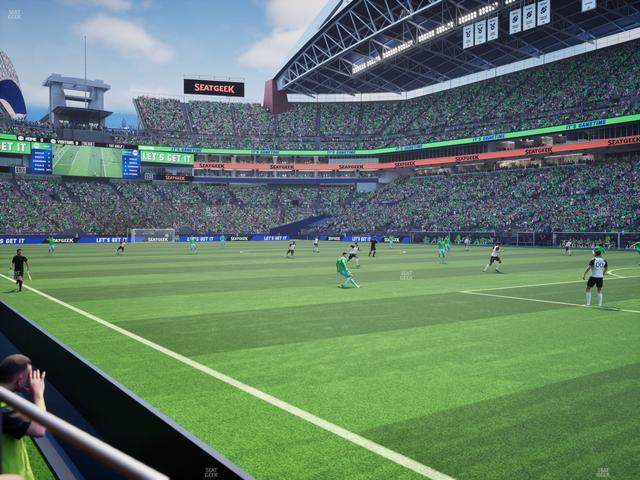 Lumen Field - Section 104 Seat View