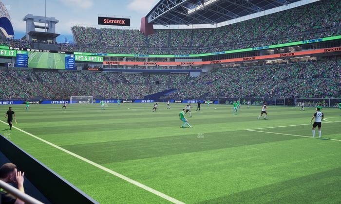 Lumen Field - Section 104 Seat View