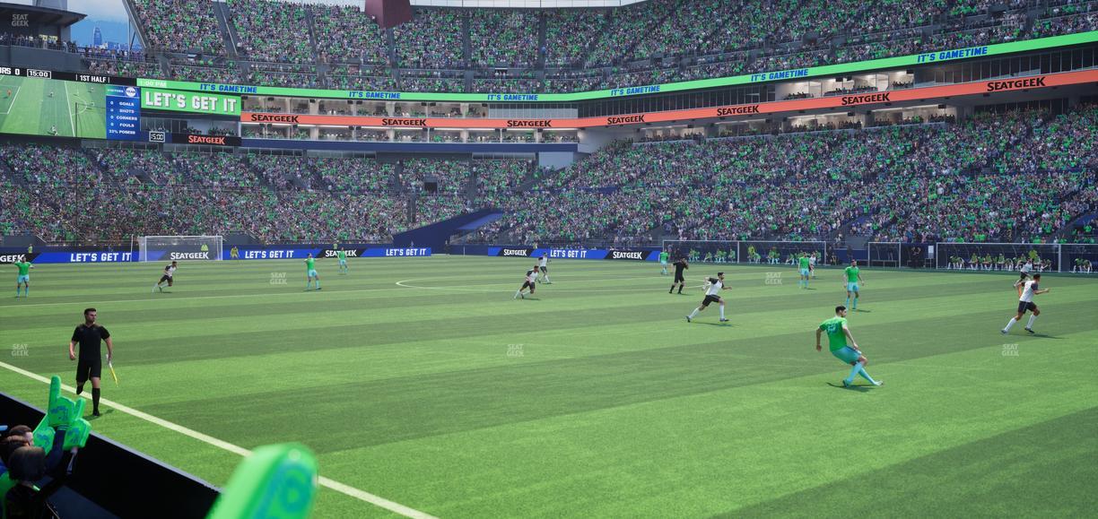 Lumen Field - Section 105 Seat View