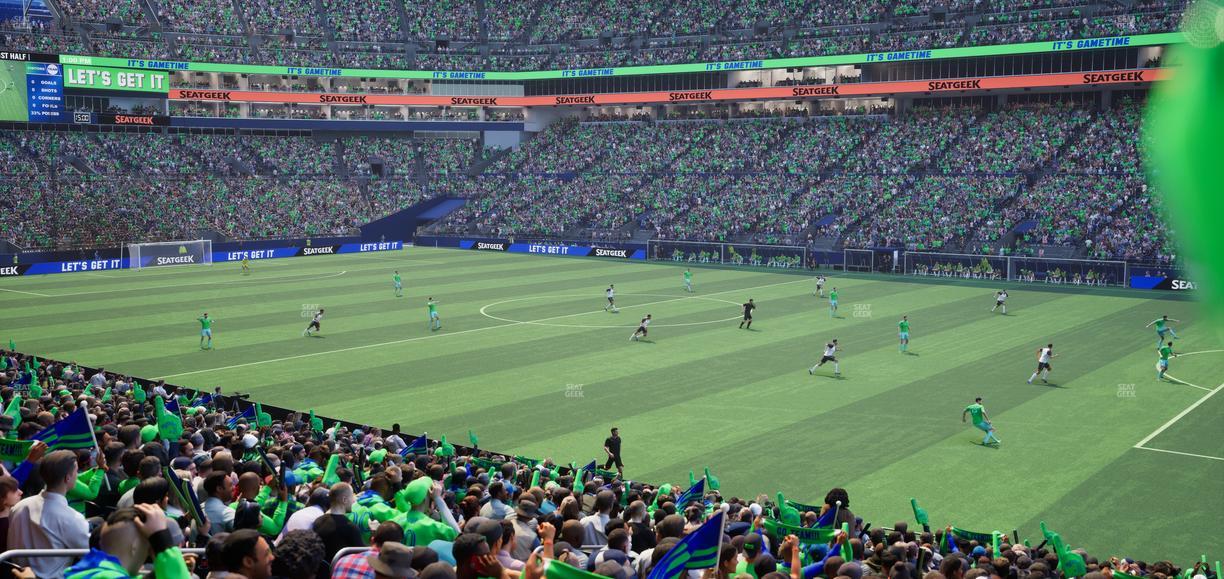 Lumen Field - Section 105 Seat View